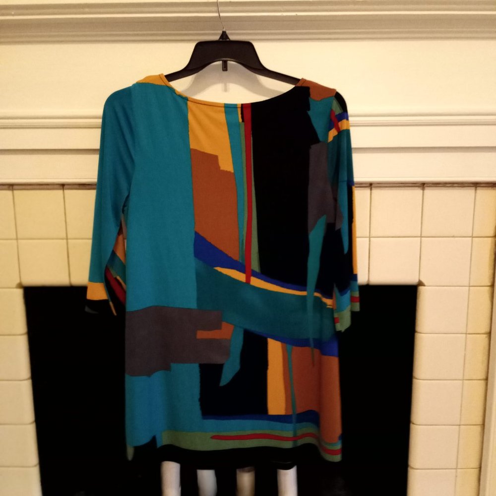 Style & Company, Ladies Multi-Color Tunic -Plus Size OX - Picture 2 of 2